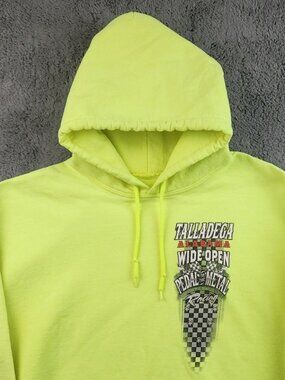 NASCAR Hoodie Men's 2XL Talladega Speedway Car Racing Sweatshirt Pullover Pocket